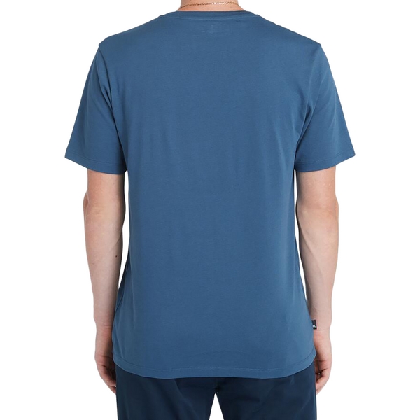 TIMBERLAND Tee Shirt Timberland Ss Brand Reg Bleu Photo principale