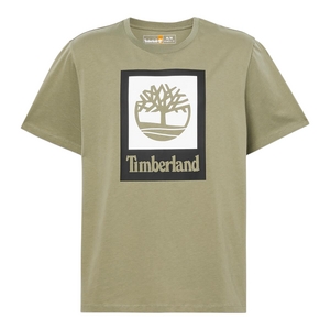 TIMBERLAND Tee Shirt Timberland Colored Short Sleeve Vert