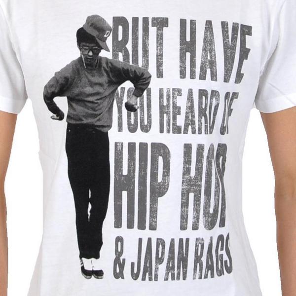 JAPAN RAGS Tee Shirt Japan Rags Hip Hop Blanc Blanc Photo principale