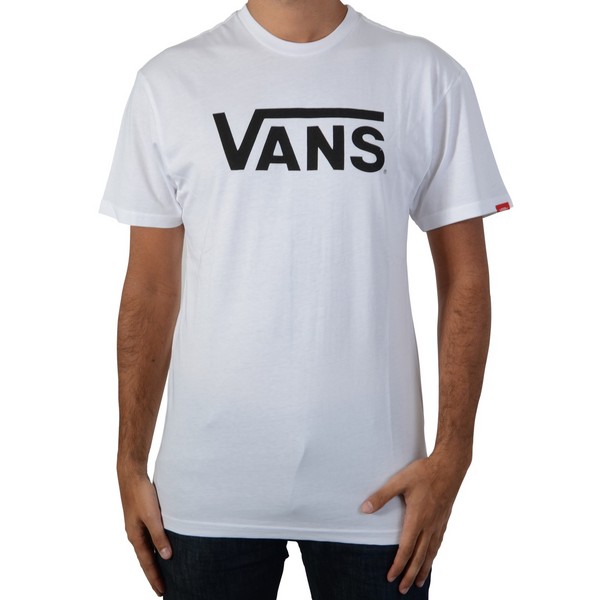 VANS Tee Shirt Vans M Classic Classic White Blanc 1083774