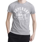 SUPERDRY Tee Shirt Superdry Surplus Goods Classic Graphic Speckle Grift