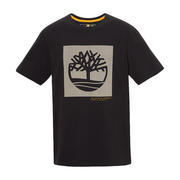 TIMBERLAND Tee Shirt Timberland Ss Graphic Noir 1083795