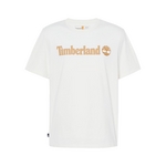 TIMBERLAND Tee Shirt Timberland Linear Logo Short Sleev Blanc