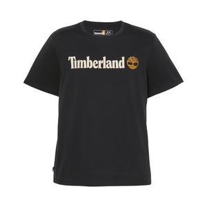 TIMBERLAND Tee Shirt Timberland Linear Logo Short Sleev Noir