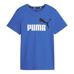 PUMA Tee Shirt Puma Enfant Ess 2 Logo Racing Bleu