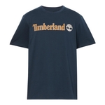 TIMBERLAND Tee Shirt Timberland Linear Logo Short Sleev Bleu