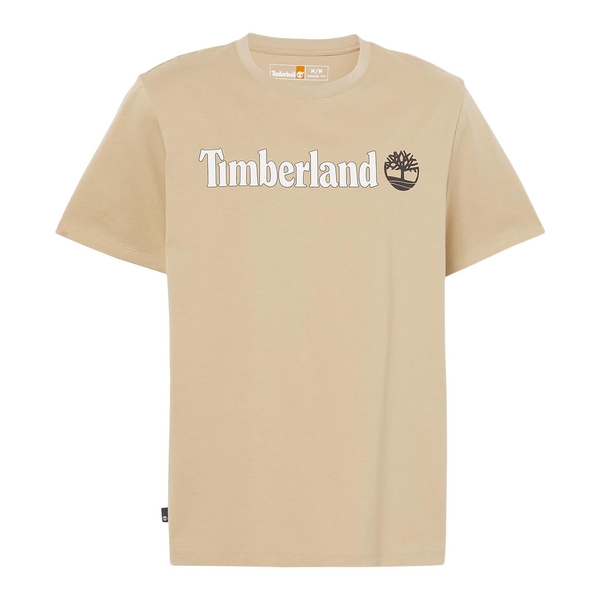 TIMBERLAND Tee Shirt Timberland Linear Logo Short Sleev Lemon 1083853