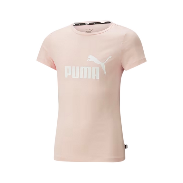 PUMA Tee Shirt Enfant Junior Puma Ess Logo Rose 1083879