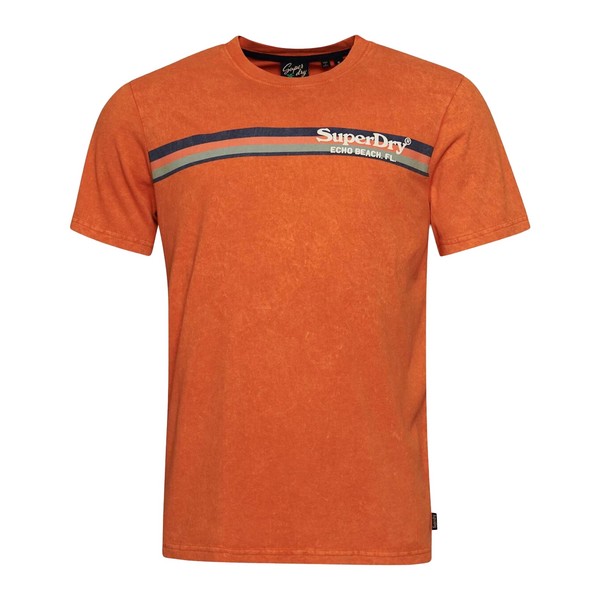 SUPERDRY T-shirt Superdry Vintage Venue Orange Photo principale