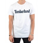 TIMBERLAND Tee-shirt Timberland Ss Brand Reg Blanc
