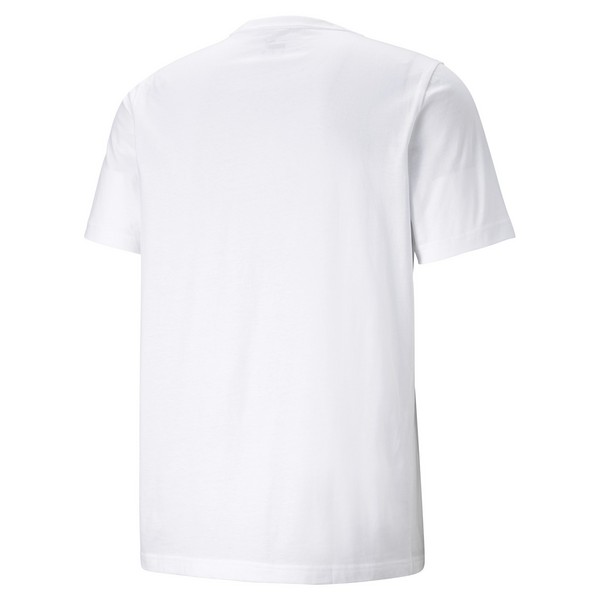PUMA Tee Shirt Puma Ess Logo Blanc Photo principale