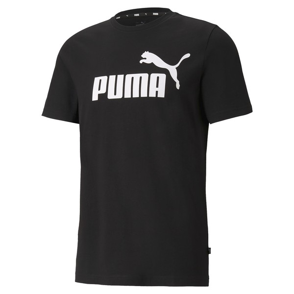 PUMA Tee Shirt Puma Ess Logo Noir Photo principale