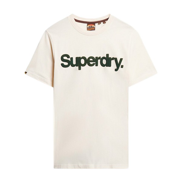 SUPERDRY Tee Shirt Superdry Core Logo Classic Blanc Cass 1083939