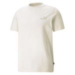 PUMA Tee Shirt Enfant Puma Ess+ Embroidery Logo Blanc
