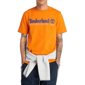 TIMBERLAND Tee-shirt Timberland Embroidery Logo Orange