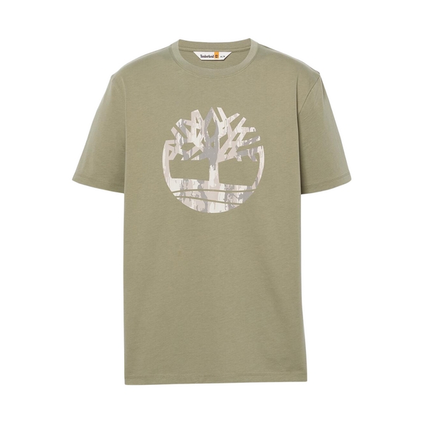 TIMBERLAND Tee Shirt Timberland Camo Tree Logo Short Sl Vert 1083961