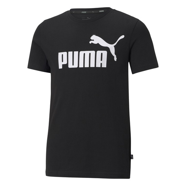 PUMA Tee Shirt Enfant Puma Ess Logo Noir Photo principale