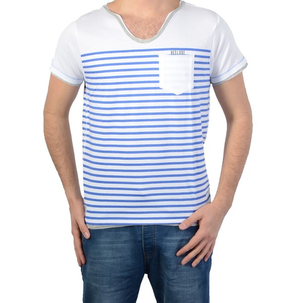 DEELUXE T Shirt Deeluxe S161152 Fisher White Blanc 1083996