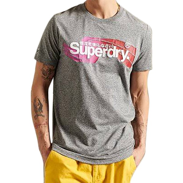 SUPERDRY Tee-shirt Superdry Cali Gris 1084016