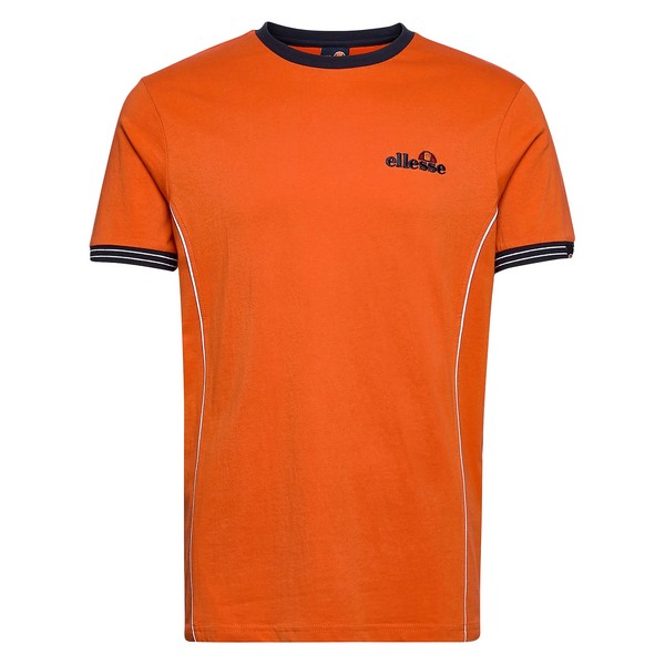 ELLESSE Tee-shirt Ellesse Terracotta Orange Fonc Photo principale