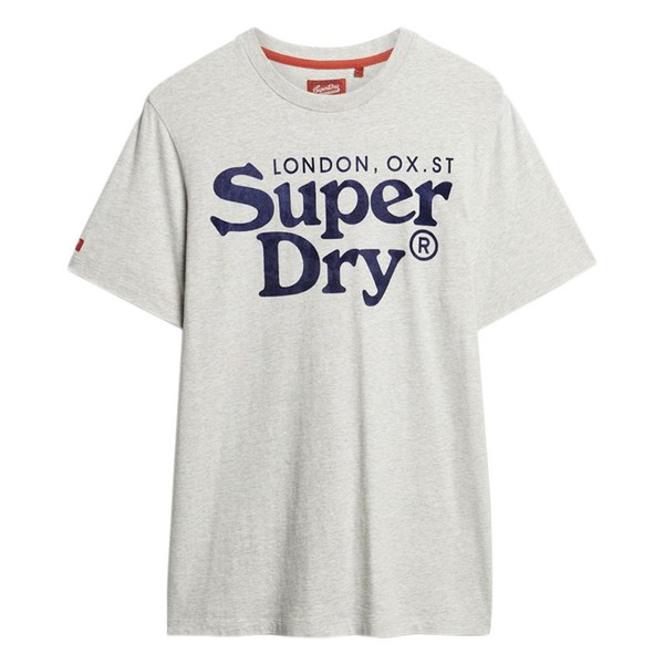 SUPERDRY Tee Shirt Superdry Venue Classic Gris Quantico Jaspe Marl Photo principale