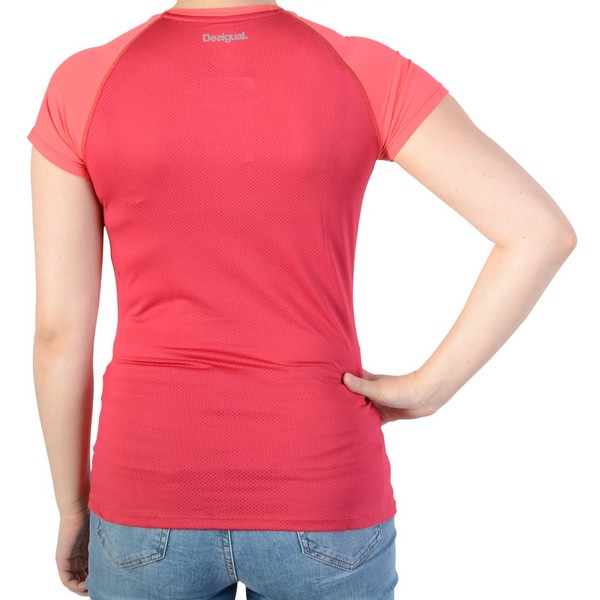 DESIGUAL Tee Shirt Desigual Purpura Rouge Photo principale