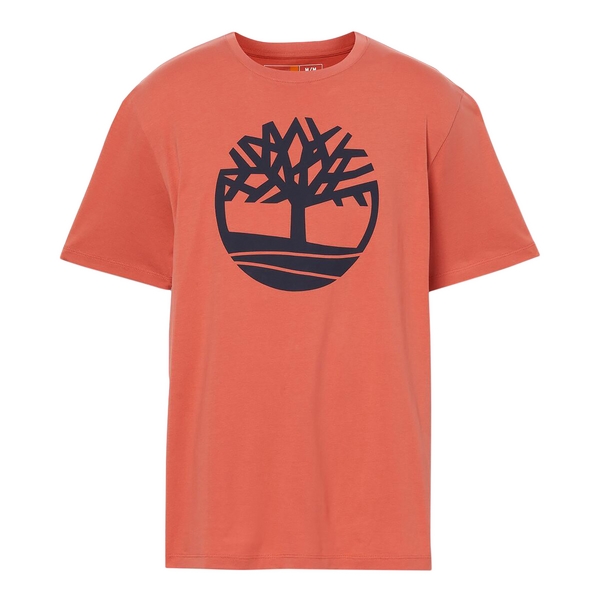 TIMBERLAND Tee Shirt Timberland Ss Brand Reg Orange 1084146