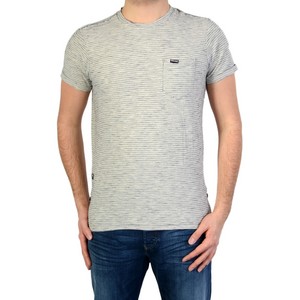 DEELUXE T-shirt Deeluxe S16-192 Matthew Off White Gris