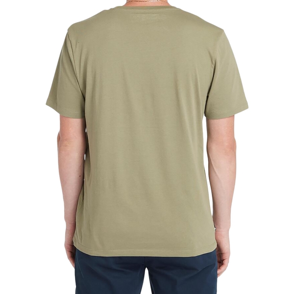 TIMBERLAND Tee Shirt Timberland Ss Brand Reg Khaki Photo principale