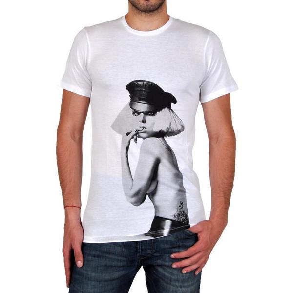 ELEVEN PARIS T-shirt Eleven Paris Gaga Bich Ts Blanc Blanc 1084195