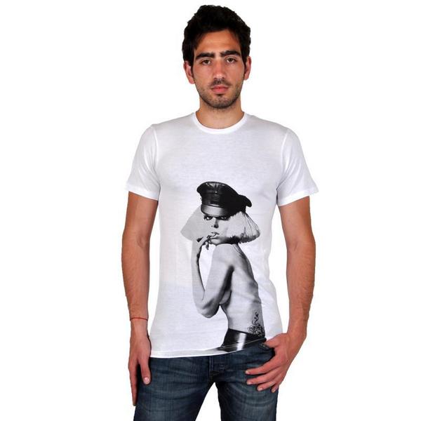 ELEVEN PARIS T-shirt Eleven Paris Gaga Bich Ts Blanc Blanc Photo principale