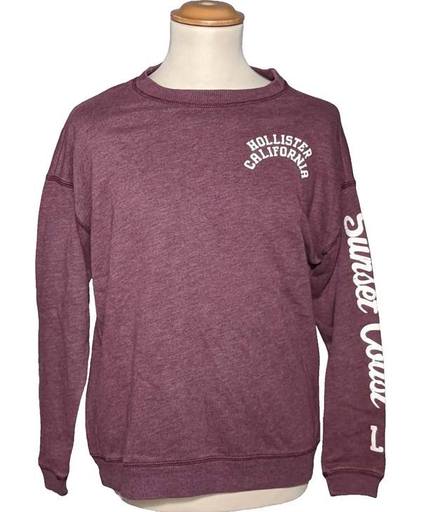 HOLLISTER Sweat Homme Rouge Photo principale