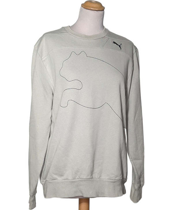 PUMA Pull Homme Gris