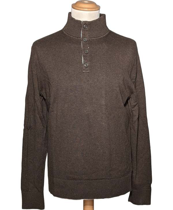 TOMMY HILFIGER Pull Homme Marron Photo principale