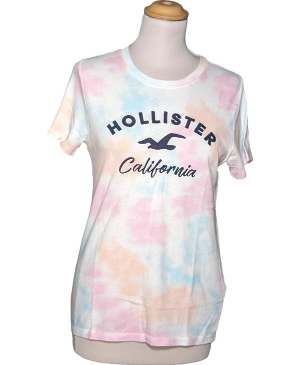 HOLLISTER SECONDE MAIN Top Manches Courtes Blanc 1084495