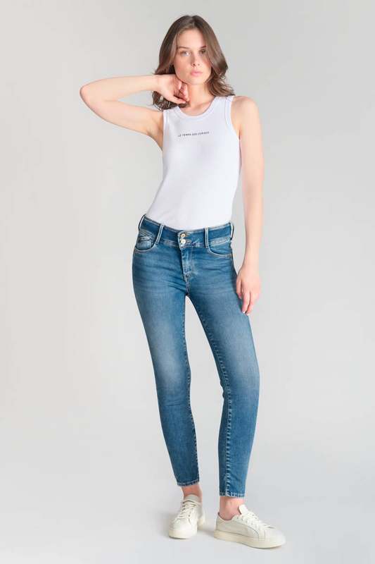 LE TEMPS DES CERISES Jeans Push-up Slim Ultra Pulp, 7/8me BLEU 1084709