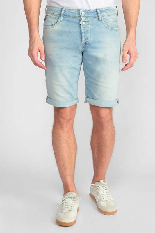 LE TEMPS DES CERISES Bermuda Short En Jeans Landres BLEU