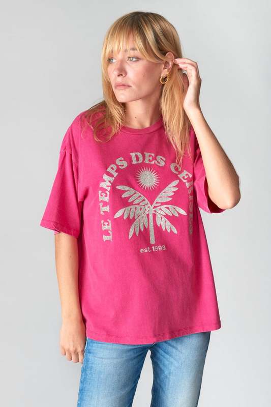 LE TEMPS DES CERISES Tee-shirt Cassio ROSE 1085300