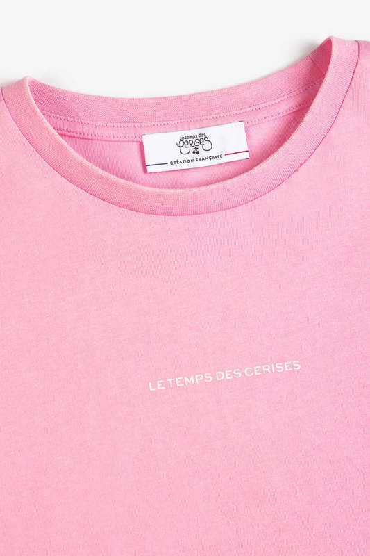 LE TEMPS DES CERISES Tee-shirt Vinagi ROSE Photo principale