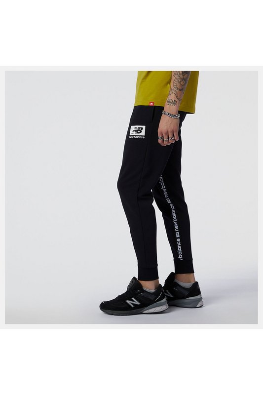 NEW BALANCE Pantalons-pantalons Sport/streetwear-new Balance - Homme Noir Photo principale