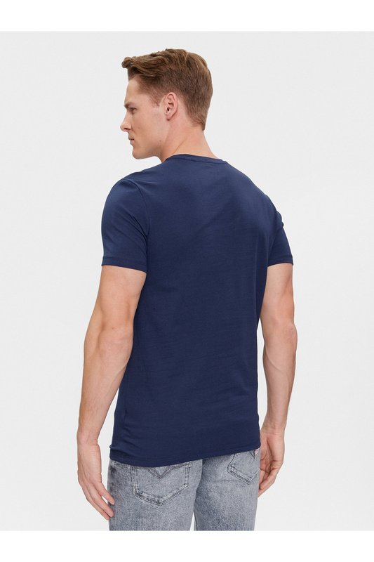 GUESS Bipack Tshirts Coton Stretch  -  Guess Jeans - Homme D780 GONE WILD BLUE Photo principale