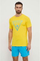 GUESS Tshirt Beach Logo Triangle  -  Guess Jeans - Homme A21E GOLDEN HOUR