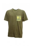 GUESS Tshirt 100% Coton Motif Poche  -  Guess Jeans - Homme G8F6 OLIVE MORNING