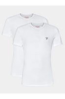 GUESS Pack 2 Tshirts Stretch  -  Guess Jeans - Homme A009 OPTIC WHITE
