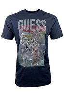 GUESS Tshirt Broderies Fantaisie  -  Guess Jeans - Homme G7V2 SMART BLUE