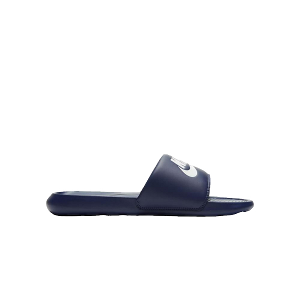 NIKE Sandales Nike Victori One Bleu Marine Nuit / Bleu Marine Nuit / Blanc 1085928
