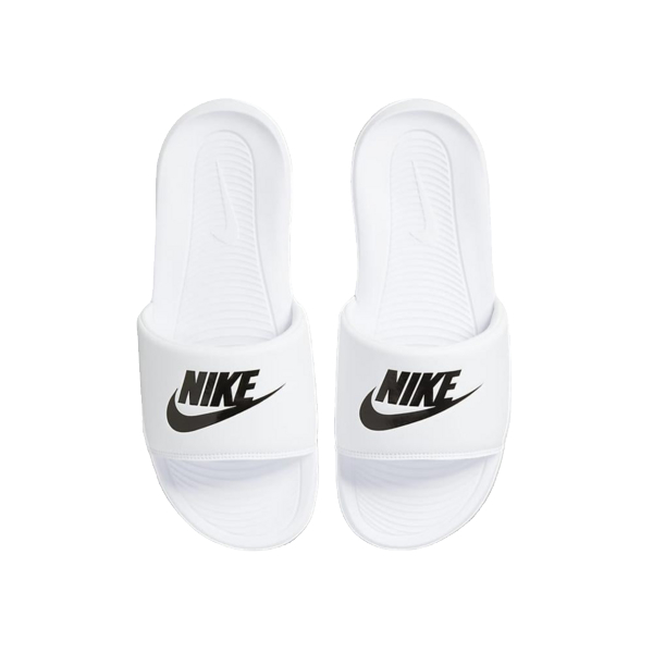 NIKE Sandales Nike Victori One Blanc / Blanc / Noir Photo principale