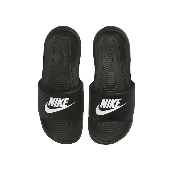NIKE Sandales Nike Victori One Noir / Noir / Blanc Photo principale