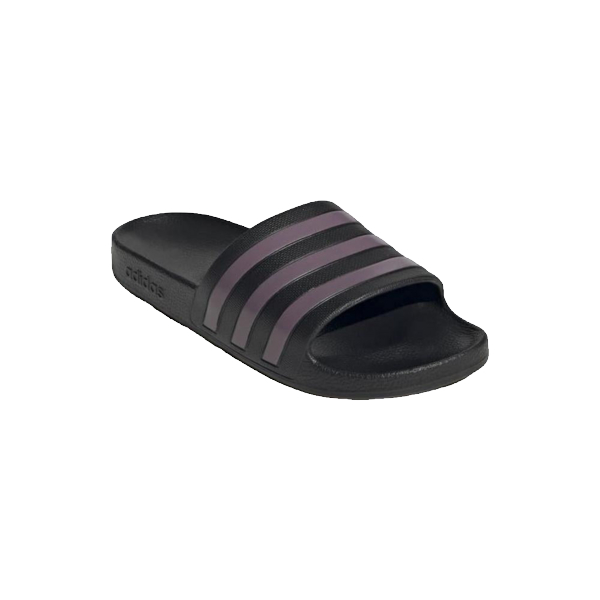 ADIDAS Sandales Adidas Adilette Aqua Core Black / Matt Purple Met. / Core Black Photo principale