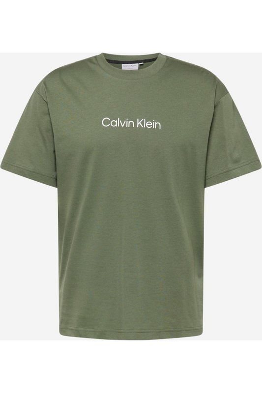 CALVIN KLEIN Tshirt Basique Coton Bio  -  Calvin Klein - Homme MSS Delta Green 1086537